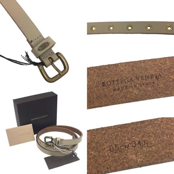 Bottega Veneta Leather Belt 85 cm 34 in Aq7084 main image 3